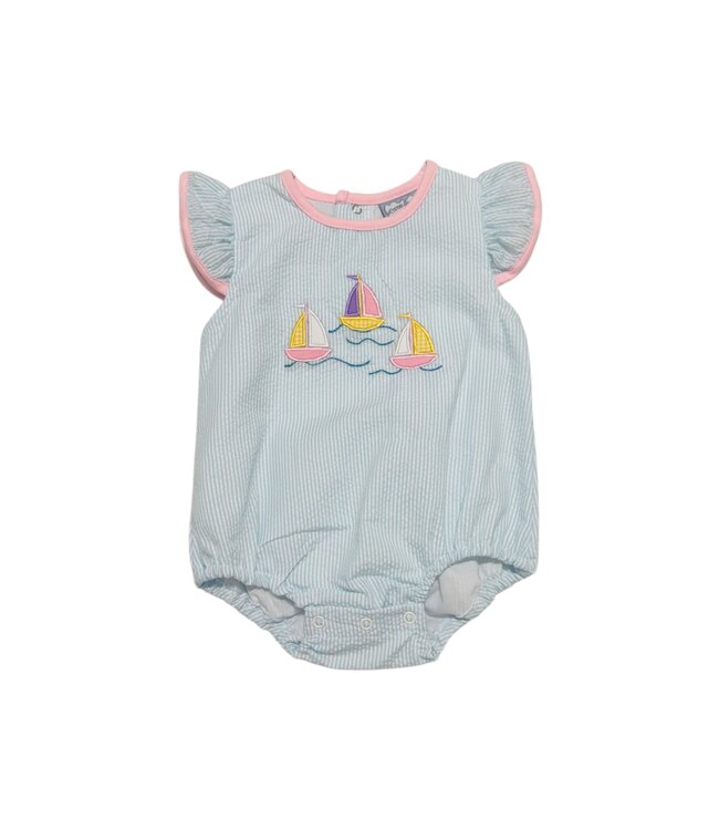 Three Sisters Sailing Away Girls Bubble
