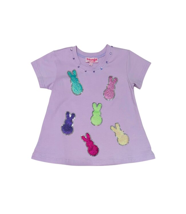 Joyous & Free Lilac Bunny Swing Top