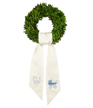 The Yellow Lamb Wreath Sash