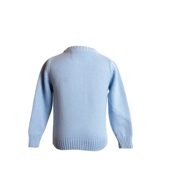 The Yellow Lamb Light Blue Carey Cardigan 18-24m