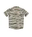 Blue Quail Camo Pearl Snap S/S Shirt