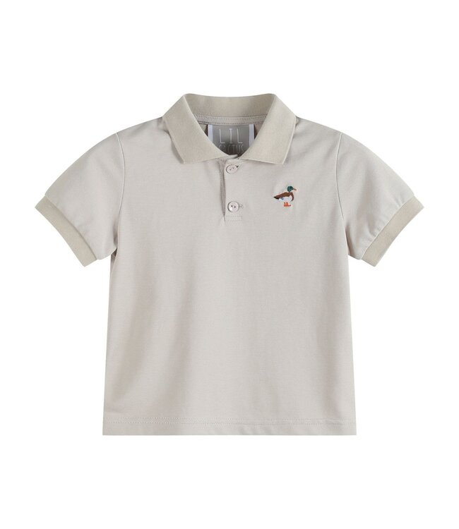 Lil Cactus Lt. Brown Mallard Golf Shirt