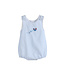 Lil Cactus Lt. Blue Airplane Bubble Romper