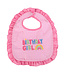 Lil Cactus Girl Pink Gingham Birthday Girl Bib