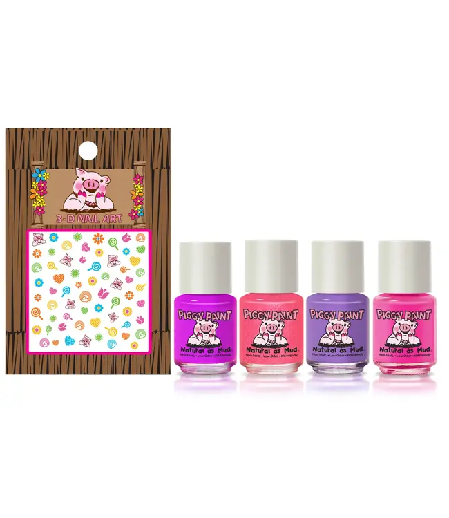 Piggy Paint Swirls & Twirls Gift Set
