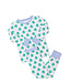 The Uptown Baby Lt. Blue Golf PJ Set 2T