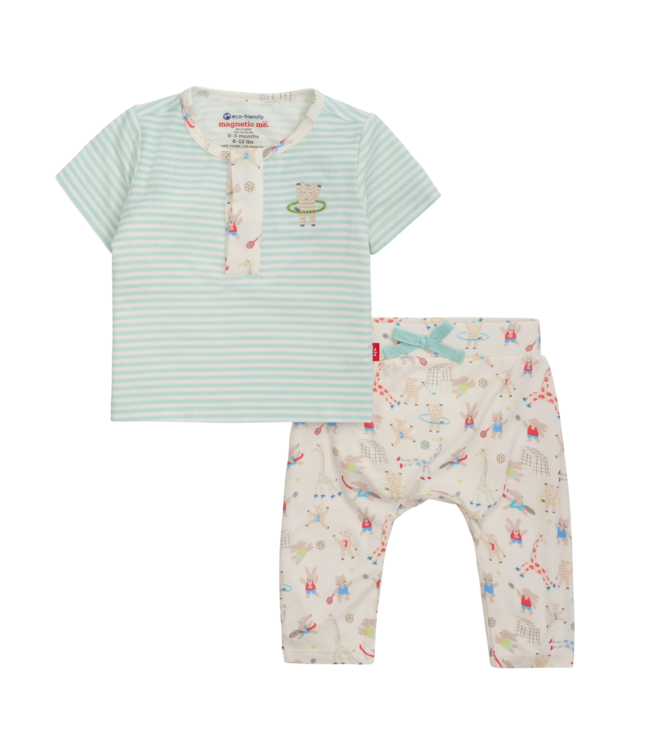 Magnificent Baby Furry Field Day ModalS/S Top & Pant