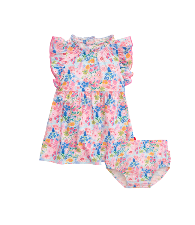 Magnificent Baby Lily Modal Dress & Diaper Cover