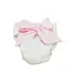 Beaufort Bonnet Worth Ave. White/Palm Beach Pink Bow Bloomer