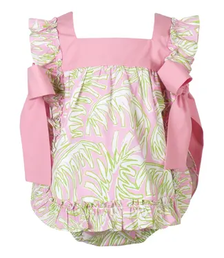 The Yellow Lamb Palm Beach Etta Sunsuit