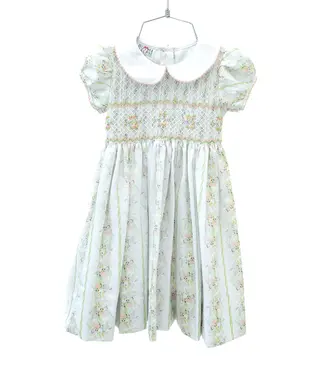 Ruth and Ralph Floral Ribbon Caroline Dress