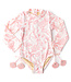 Shade Critters Seaside Toile L/S One Piece Swimsuit