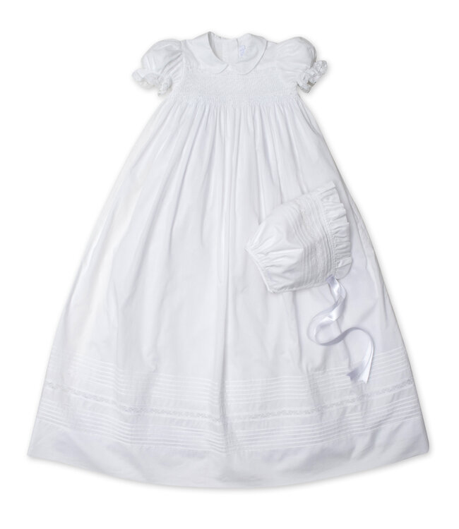 Kissy Kissy Silene S/S Gown & Hat Set