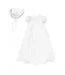 Caroline Christening Gown & Hat Set