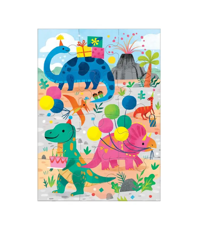 Dino Puzzle Greeting Card