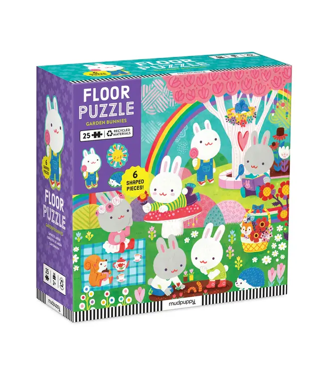 hachette book group Garden Bunnies 25 Pc. Puzzle
