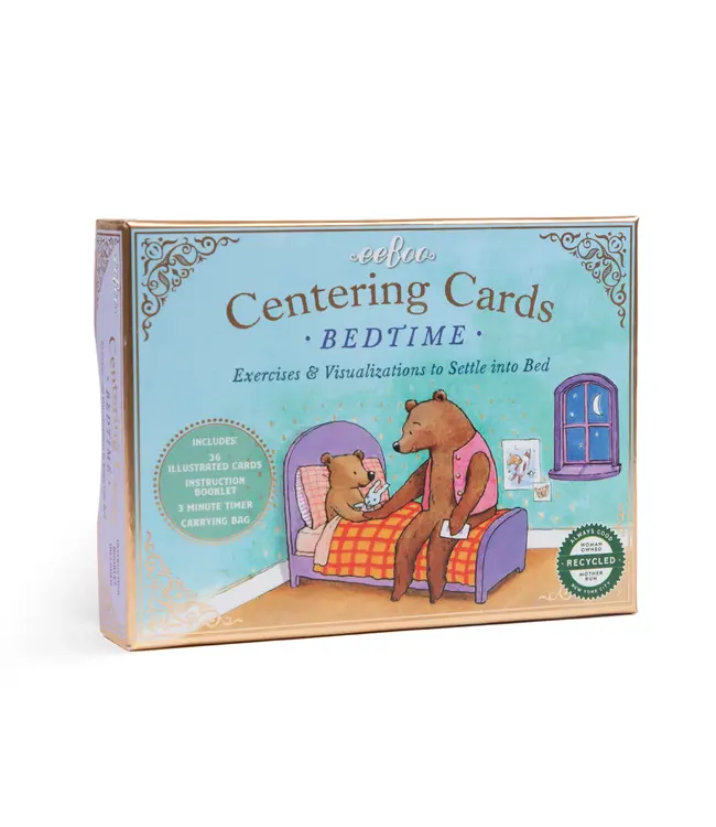 eeboo Bedtime Centering Cards