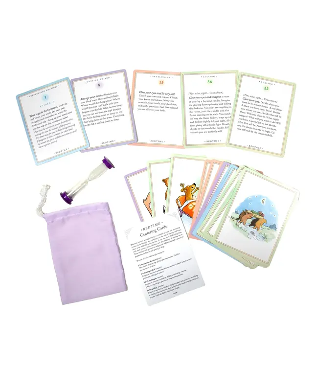 eeboo Bedtime Centering Cards