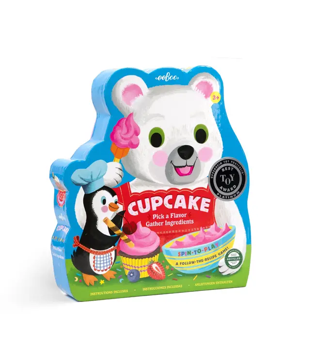 eeboo Cupcake Spinner Game