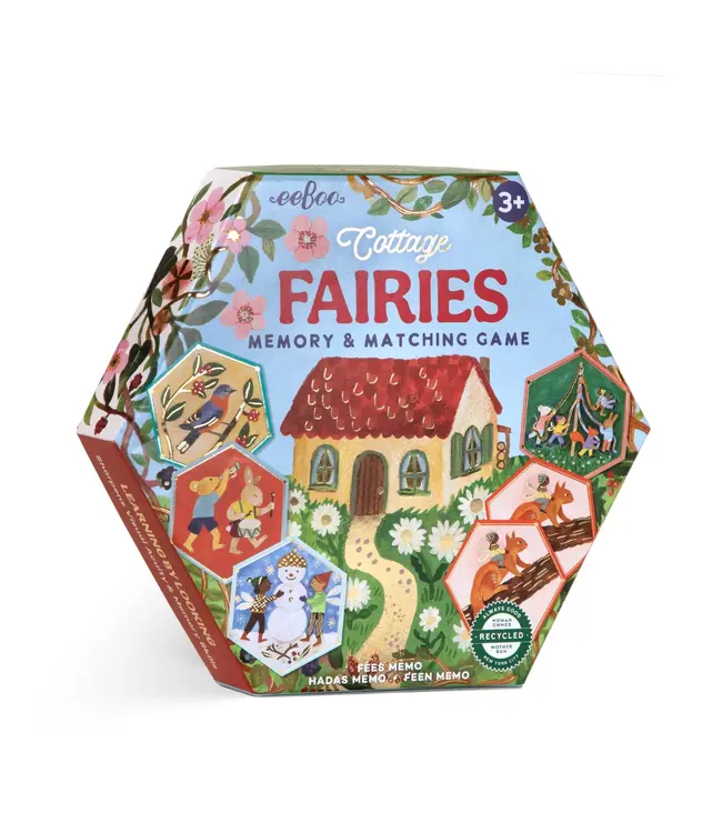 eeboo Cottage Fairies Hex Matching Game