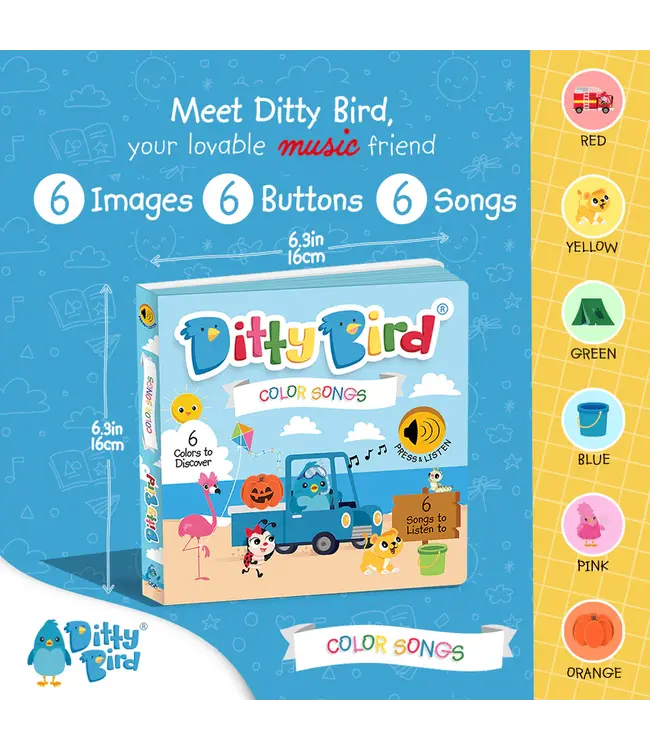 Ditty Bird Ditty Bird Color Songs