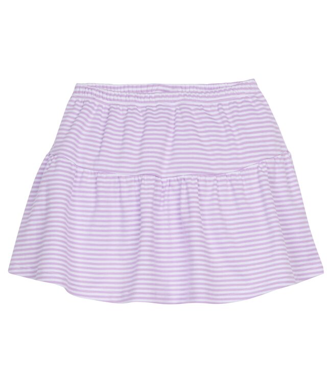 Little English Lavender Stripe Sally Skort