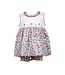 the proper peony Rosie Red Floral Bloomer Set