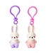 Iscream Bunny Besties Lip Gloss Key Chains
