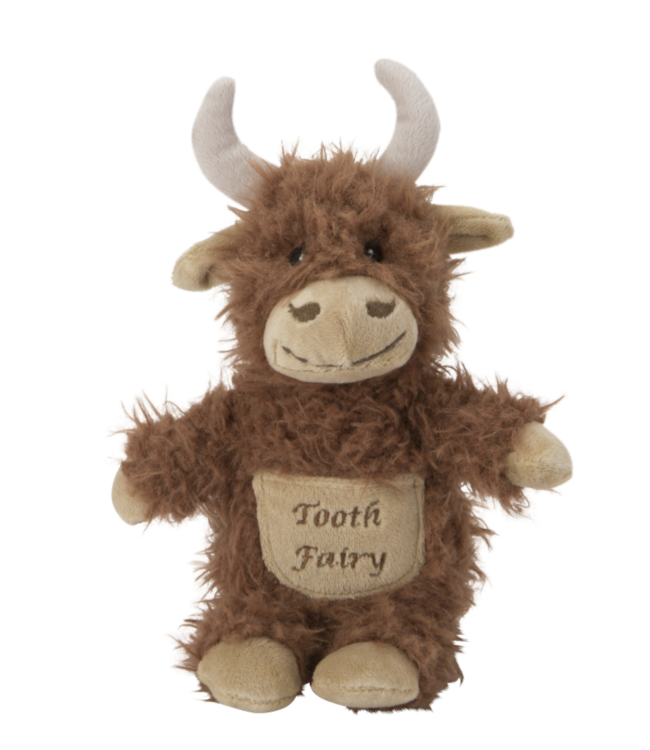 maison chic McKenzie the Highland Cow Tooth Fairy