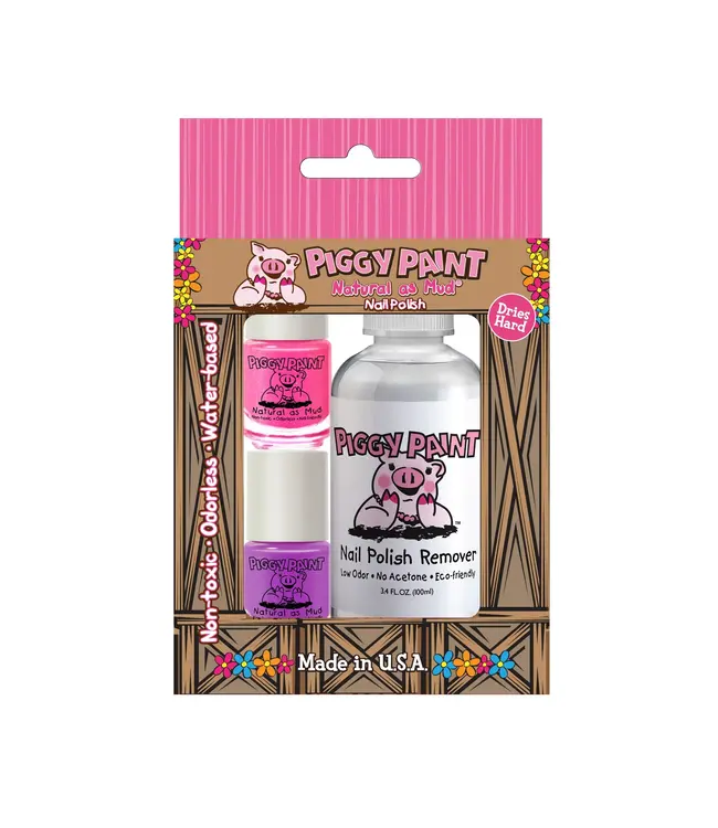 Piggy Paint Remover/Polish Set