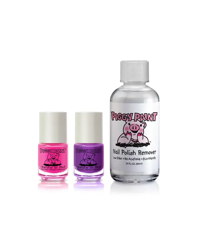 Piggy Paint Remover/Polish Set
