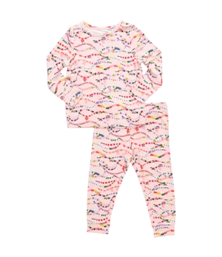 Pink Chicken Friendship Bracelet Era PJ Set