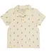 Me & Henry Cream Henry Print Polreath Polo