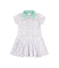 Set Athleisure Blissful Blooms w/Totally Turquoise Collar Olivia Dress