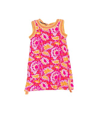 Gretchen Scott Pink/Orange Floral Dress