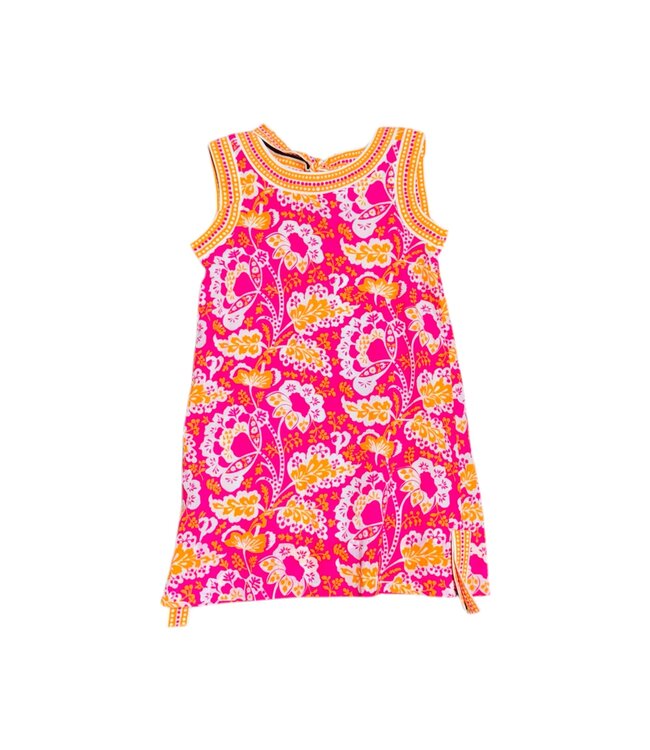 Gretchen Scott Pink/Orange Floral Dress