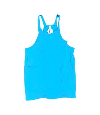 Blue Mini Dress w/Inner Romper