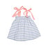 The Oaks Apparel Blue/White Stripe Lola Dress