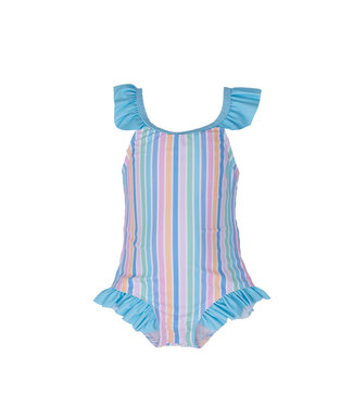 The Oaks Apparel Pretty Stripe Alys One Piece Swimsuit