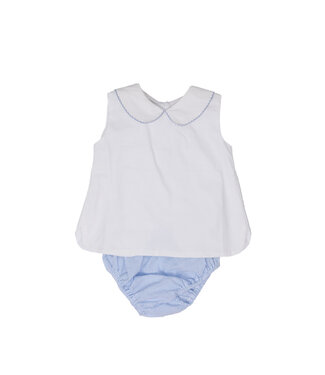 The Oaks Apparel Light Blue White Stripe Raleigh