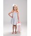The Oaks Apparel Blue/White Stripe Lola Dress