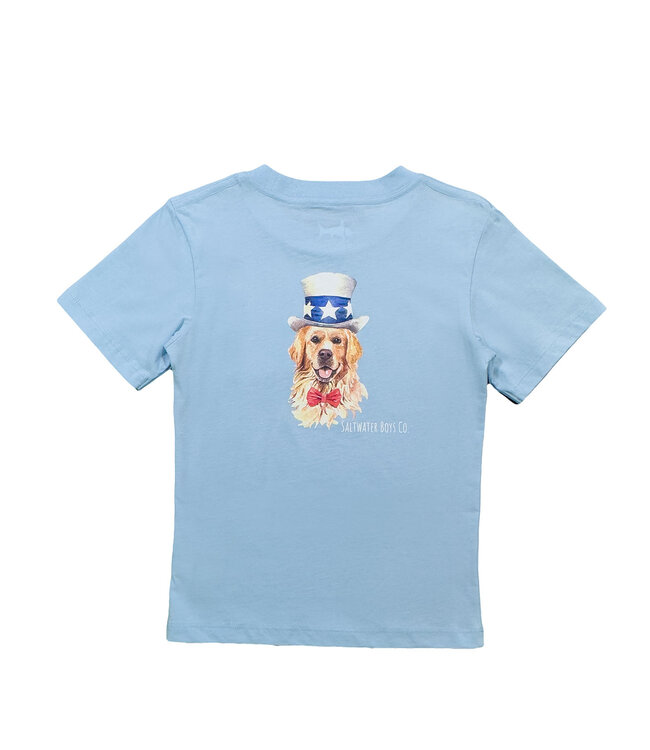 Saltwater Boys Co. Patriotic Lab S/S Tee