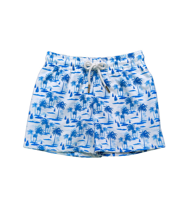 Saltwater Boys Co. Saint Simon Thomas Toile Swim Trunk