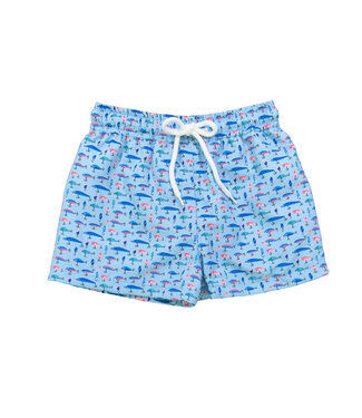 Saltwater Boys Co. Saint Simons Lures Swim Trunk