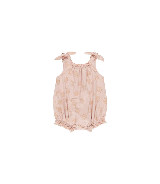 Rylee & Cru Pink Seashells Shoulder Tie Bubble