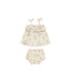Rylee & Cru Natural Citrus Grove Ruffle Tube Top Set