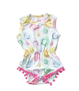 Mila & Rose Smile in Style Pom-Pom Romper
