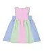 Florence Eiseman Stripe Seersucker Dress w/Flowers