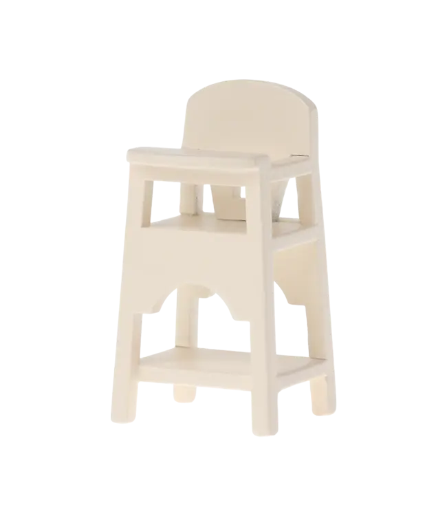 Maileg High Chair, Mouse  Off White