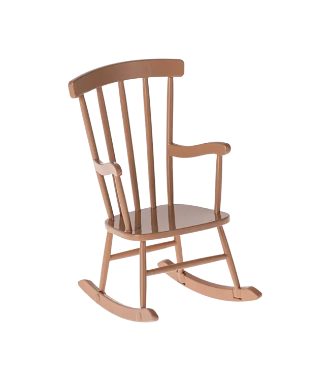 Maileg Rocking Chair, Mouse Dark Powder